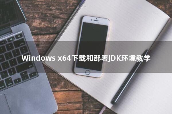 Windows/x64下载和部署JDK环境教学